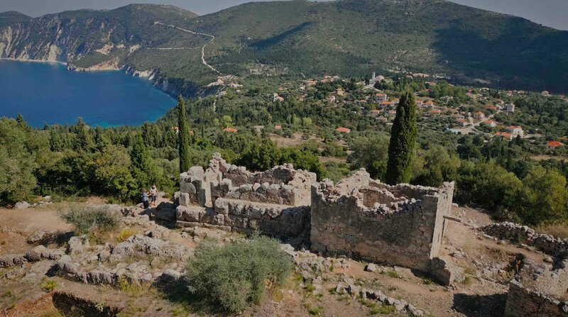 Die Einwohner der griechischen Insel Ithaka sind überzeugt: Hier war Odysseus zu Hause. – Bild: ZDF und Mediatika