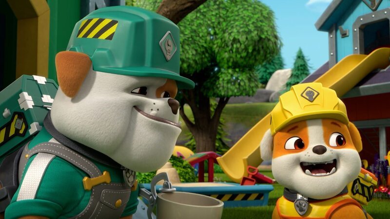 v.li.: Grandpa Gravel, Rubble – Bild: Paramount