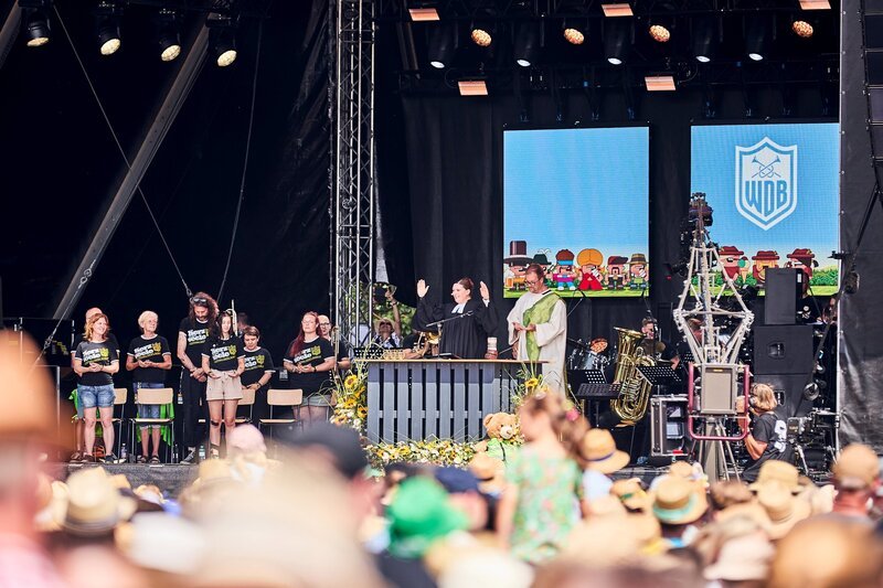Ökumenischer Gottesdienst vom Woodstock der Blasmusik. – Bild: ORF/WDB/Klaus Mittermayr Ökumenischer Gottesdienst vom Woodstock der Blasmusik. – Bild: ORF/WDB/Klaus Mittermayr
