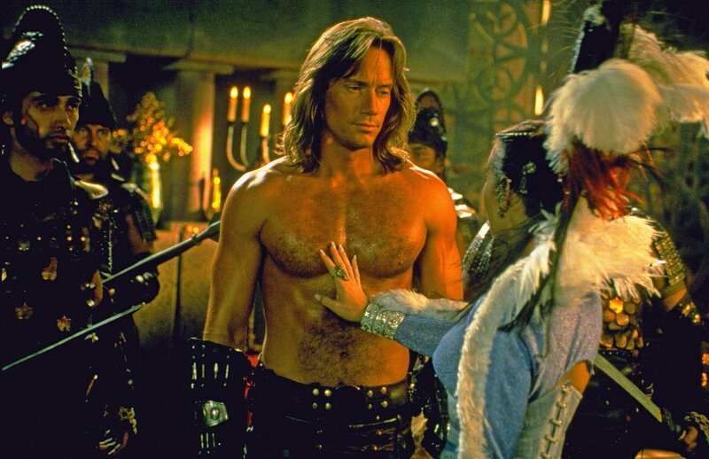 Hercules (Kevin Sorbo), Sohn des Gottes Zeus und der sterblichen Alkmene. – Bild: NBC Univesal