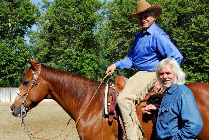 Monty Roberts, Erich Pröll. – Bild: ORF III