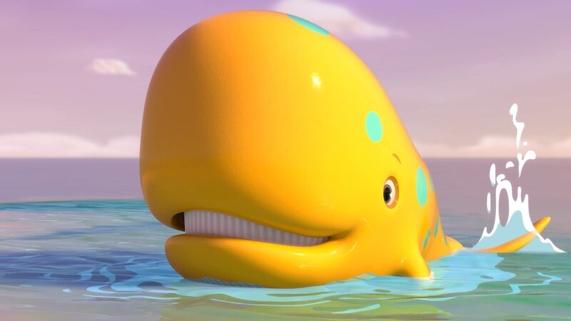 Mo freut sich! Sie wollte schon immer mal zum Südpol reisen. – Bild: KiKA/​ZODIAK KIDS STUDIO FRANCE/​ANIMOKA