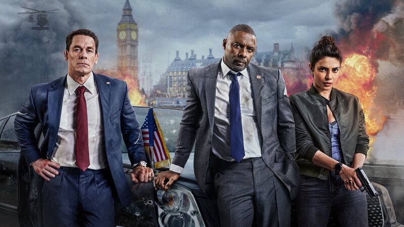 Will Derringer (John Cena, l.), Sam Clarke (Idris Elba, M.) und Noel Bisset (Priyanka Chopra Jonas, r.) haben eine Mission: Sie wollen die Welt retten. – Bild: Amazon Content Services LLC / ZDF und Amazon Content Services Will Derringer (John Cena, l.), Sam Clarke (Idris Elba, M.) und Noel Bisset (Priyanka Chopra Jonas, r.) haben eine Mission: Sie wollen die Welt retten. – Bild: Amazon Content Services LLC / ZDF und Amazon Content Services