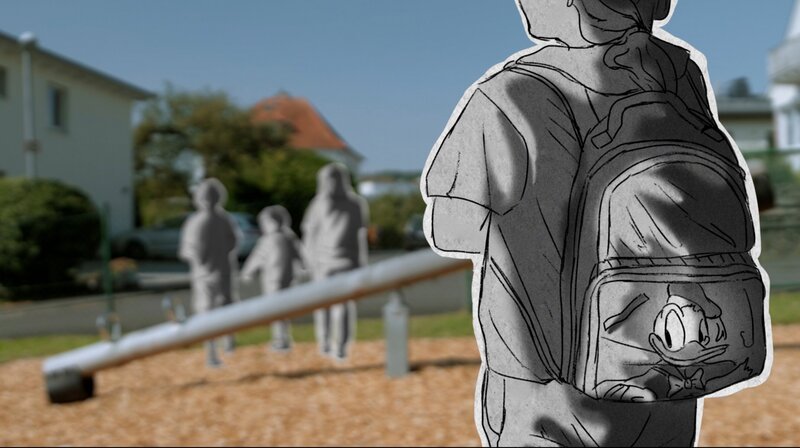 Illustration „Spielplatz“ – Bild: HR/​TimelineTV /​ HR/​Pressestelle