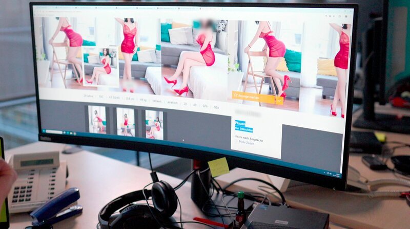 Auf Erotikportalen finden sich auffällig mehr Anzeigen, als es legal geben dürfe, berichtet ein Insider. – Bild: MDR/​S.Giebel /​ MDR/​HA Kommunikation