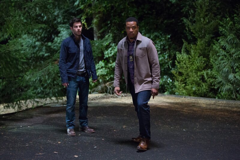 DAVID GIUNTOLI (NICK BURKHARDT) E RUSSELL HORNSBY (HANK GRIFFIN) – Bild: Mediaset.it /​ MEI2