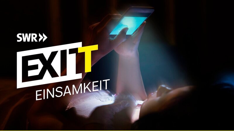 Keyvisual mit dem Schriftzug „Exit Einsamkeit“. – Bild: 3sat