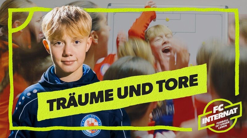 Leonie besucht das Fußballinternat des FFC Turbine Potsdam. – Bild: KiKA/​hr/​Tobias Schütze