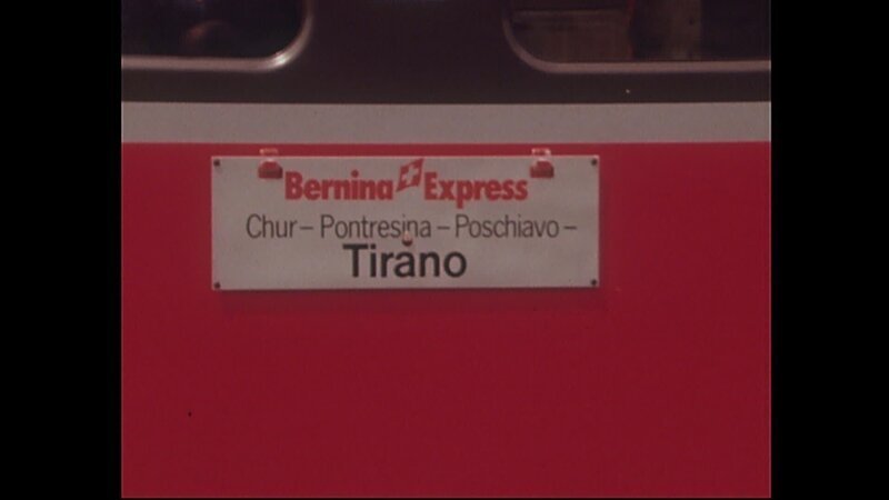 Der Bernina-Express. – Bild: BR/​SWR