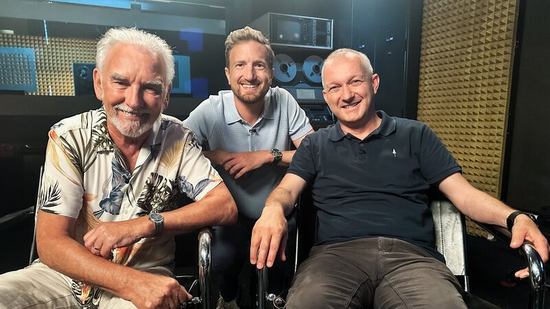 v.li.: Urs Kliby, Stefan Büsser und Simon Enzler – Bild: SRF v.li.: Urs Kliby, Stefan Büsser und Simon Enzler – Bild: SRF