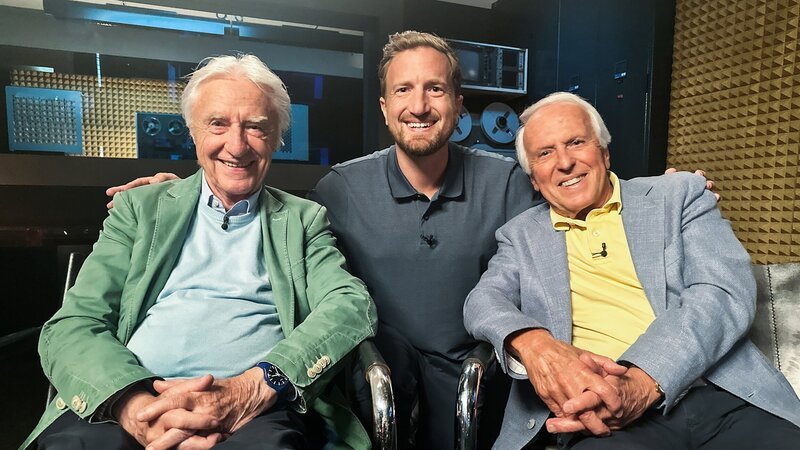 v.li.: Emil Steinberger, Stefan Büsser und Walter Andreas Müller – Bild: SRF v.li.: Emil Steinberger, Stefan Büsser und Walter Andreas Müller – Bild: SRF