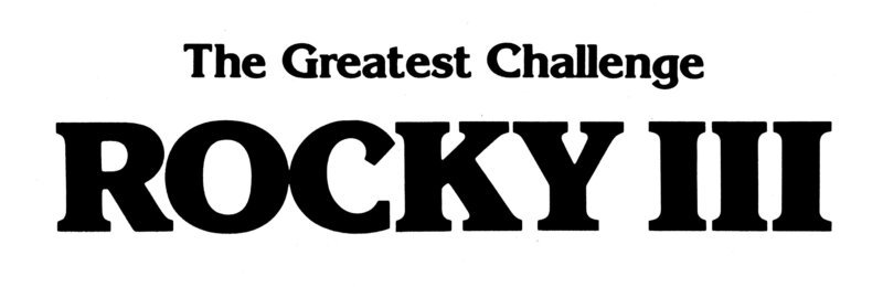 Rocky III – Logo – Bild: Metro-Goldwyn-Mayer Studios Inc.