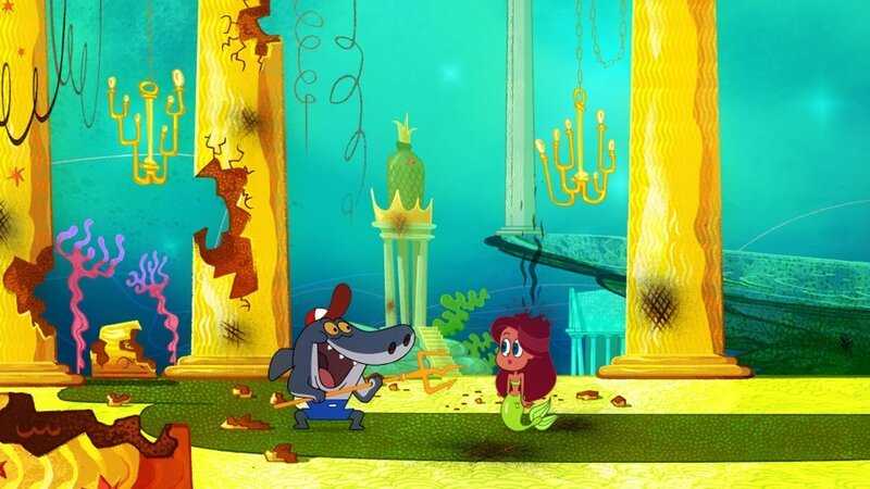 Sharko und Marina haben als Kinder schon jede Menge Unsinn gemacht.  +++ – Bild: Der Lieblingsteddy /​ © Xilam Animation