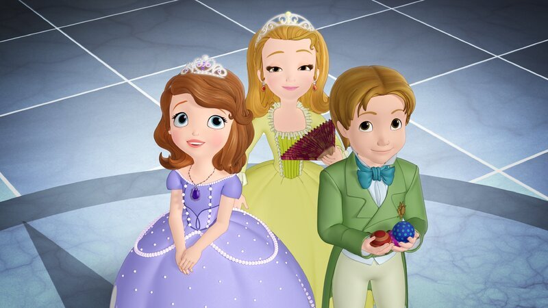 PRINCESS SOFIA, PRINCESS AMBER, PRINCE JAMES – Bild: Disney Media Distribution