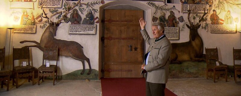 Ahnensaal Tratzberg. – Bild: 3sat