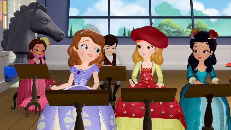 (l.-r.) Sofia, Amber und Vivian – Bild: Disney /​ The Walt Disney Company Germany