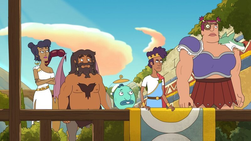 v.li.: Deliria, Shlub, Hippocampus, Tyrannis, Stupendous – Bild: Paramount /​ FOX Media Inc.