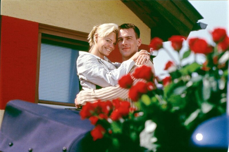 Anja Freese (Dr. Gabriele Kollmann), Wolfgang Krewe (Ralf Staller). – Bild: ORF