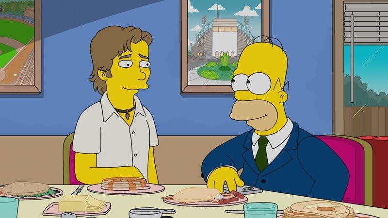 Bode Wright (l.); Homer (r.). – Bild: Fox and its related entities. All rights reserved