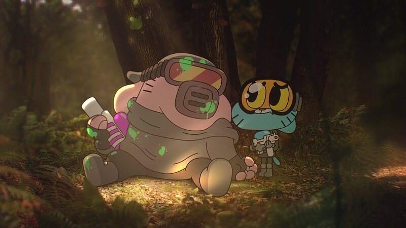 v.li.: Richard, Gumball – Bild: TM Cartoon Network & Turner Broadcasting System Europe Limited