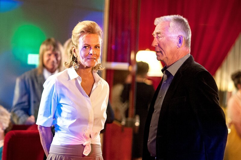 Andrea L’Arronge (Gräfin Schönberg), Heinz Marecek (Hannes Kofler). – Bild: ORF