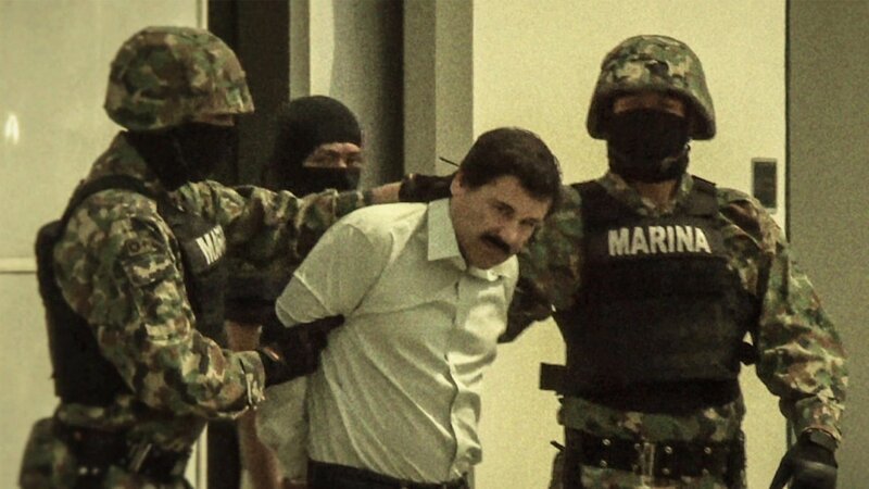 Joaquín „El Chapo“ Guzmán wurde 2014 in Mazatlán, Mexiko, festgenommen – Bild: History