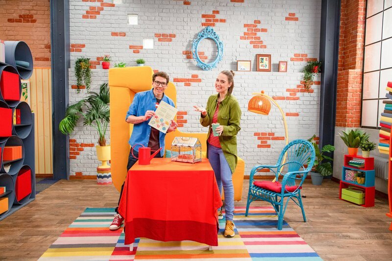 Melly und Christoph. – Bild: ORF/​Tower10/​Kids TV/​Andreas Hagemann