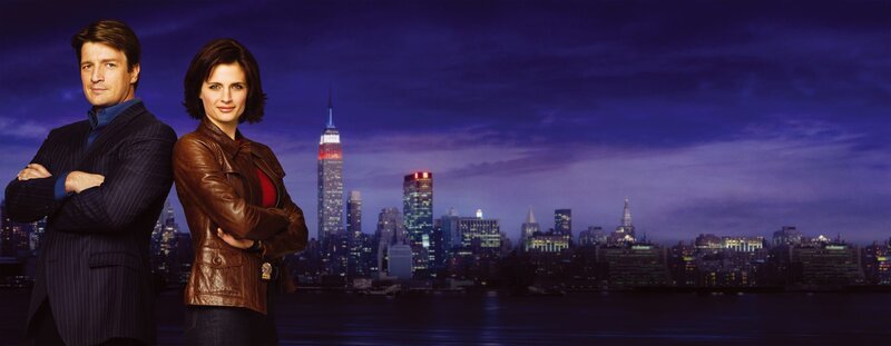 (1. Staffel) – Werden zur Zusammenarbeit gezwungen: Richard Castle (Nathan Fillion, l.) und Kate Beckett (Stana Katic, r.) – Bild: ABC Studios Lizenzbild frei