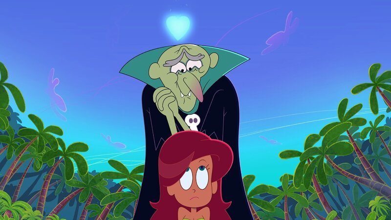 Marina ahnt noch nicht, dass sie einen neuen Verehrer hat. – Bild: Xilam Animation