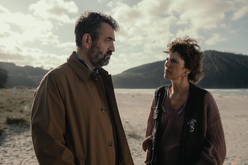 Casal (Xavier Estévez, l.); Maite (Mónica López, r.) – Bild: Jaime Olmedo