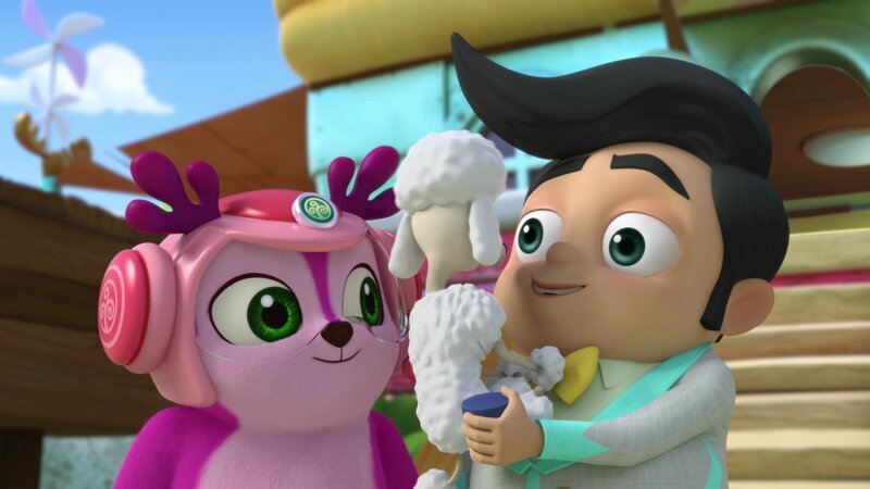 L-R: Lola, Muffin, Sir Steel – Bild: ViacomCBS