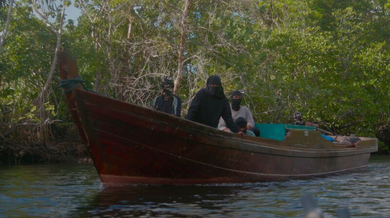Die Mangrovenwälder der indonesischen Riau-Inseln sind ein ideales Versteck für Piratenbanden. – Bild: Quintus Media GmbH/​WeltN24 GmbH.