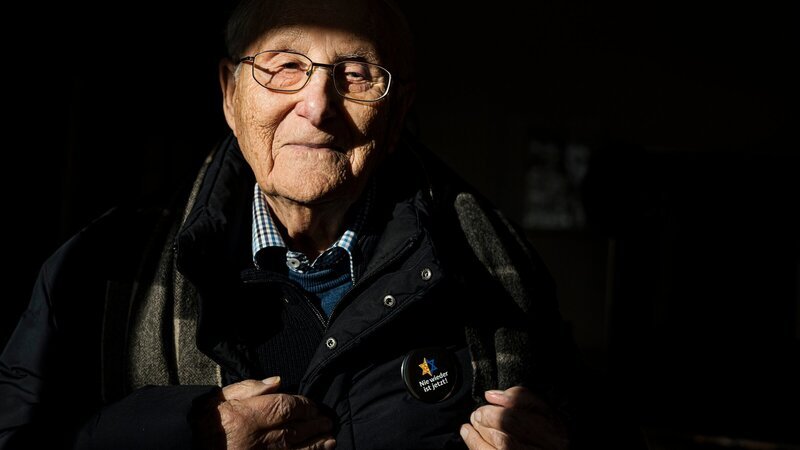 Albrecht Weinberg überlebte den Holocaust. – Bild: ZDF