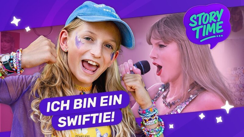 Cassia ist zehn Jahre alt und ein riesiger Taylor-Swift-Fan. – Bild: hr/​Johannes Pfau