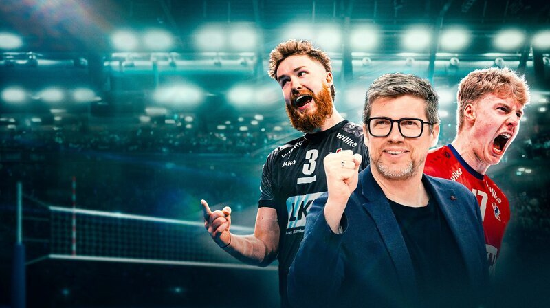 Das Cover zur Sportclub Story „Volleyball made in Lüneburg“. – Bild: NDR/​IMAGO/​Beautiful Sports/​Nordphoto/​Adobe Stock/​LeArchitecto