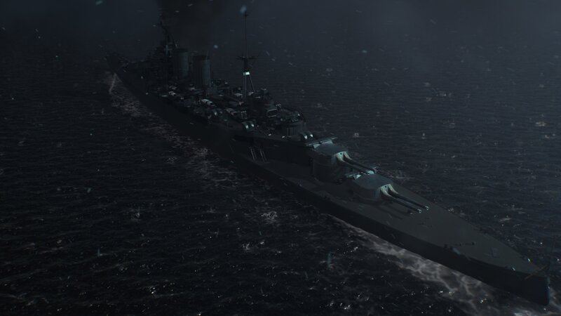 HMS Hood sailing. – Bild: Disney+