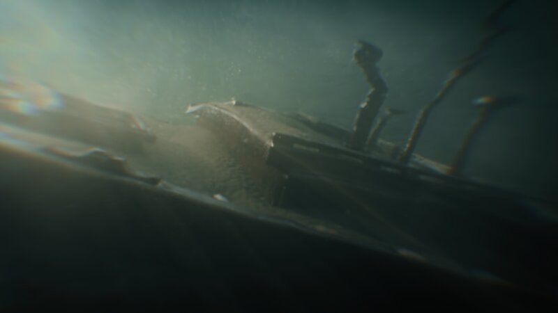CGI des Wracks der Pansy. – Bild: The National Geographic Channel