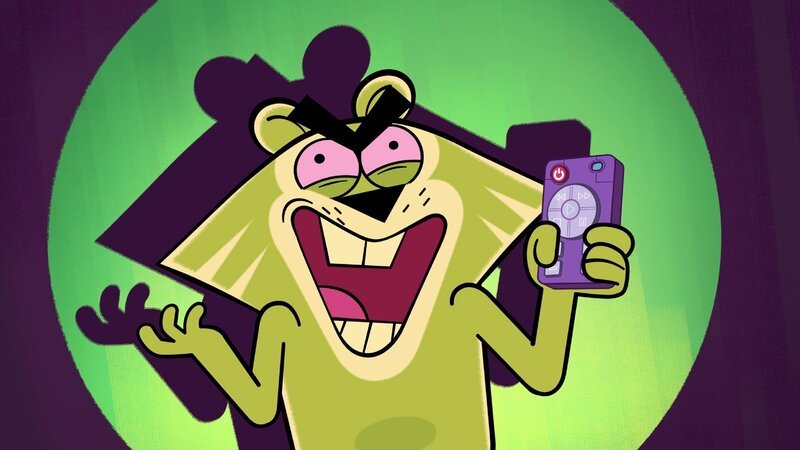 Fizz hat eine Fernbedienung entwickelt, mit der man nervige Kinder einfach ausschalten kann. Wird das die Kindererziehung revolutionieren? – Bild: SUPER RTL
