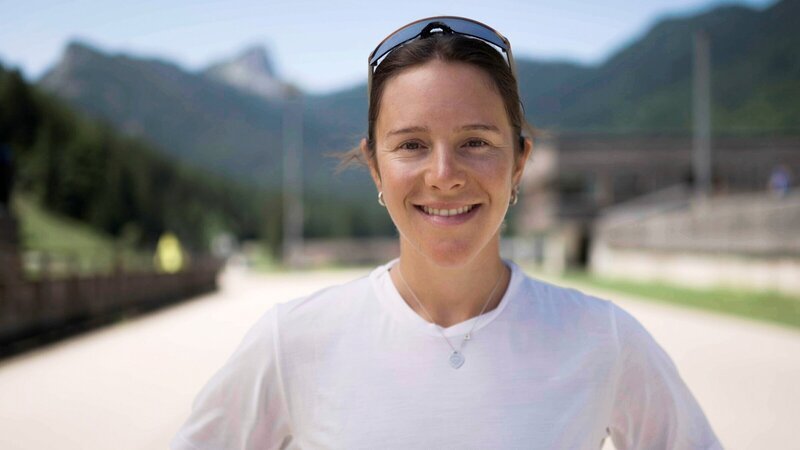 Sophia Schneider, Biathletin. – Bild: 3sat