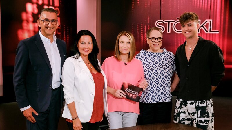 Michael Jedlicka, Nadja Maleh, Barbara Stöckl, Katharina Seiser, Fabian Blochberger. – Bild: ORF/​Günther Pichlkostner