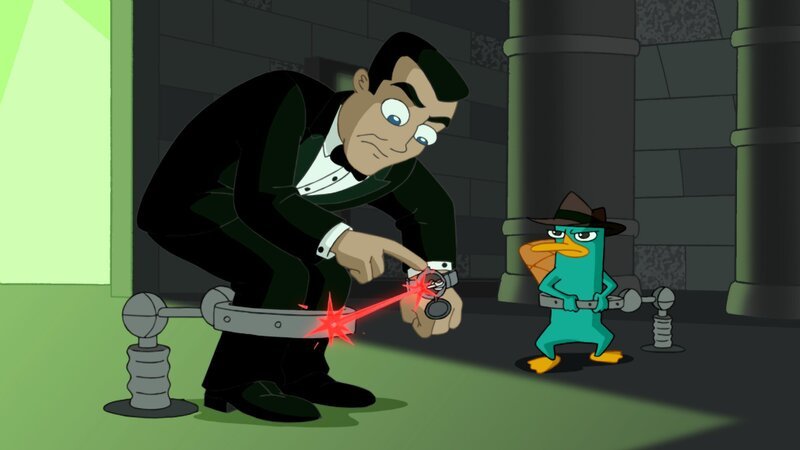 AGENT DOUBLE 0⁠–⁠0, PERRY THE PLATYPUS – Bild: Disney+