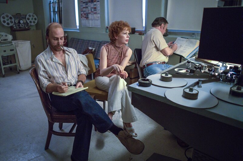 Fosse/​Verdon Staffel 1 Folge 3 Am Schnittplatz: Sam Rockwell als Bob Fosse, Michelle Williams als Gwen Verdon   Copyright: SRF/​2019 Twentieth Century Fox Film Corporation and FX Productions – Bild:  SRF/​2019 Twentieth Century Fox Film Corporation and FX Productions