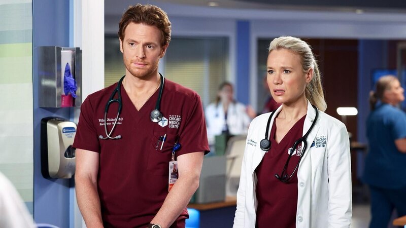 Dr. Will Halstead (Nick Gehlfuss) und Dr. Stevie Hammer (Kristin Hager) – Bild: RTL
