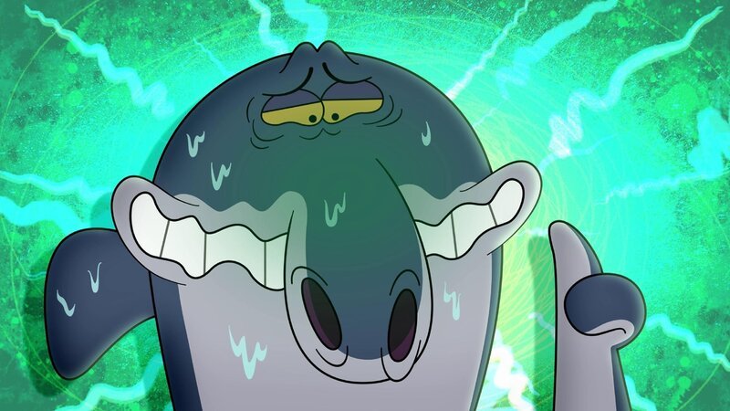 Sharko geht es nicht besonders gut, nachdem er beim Sturm draußen herumgeirrt ist.  +++ – Bild: Der Sturm /​ © Xilam Animation