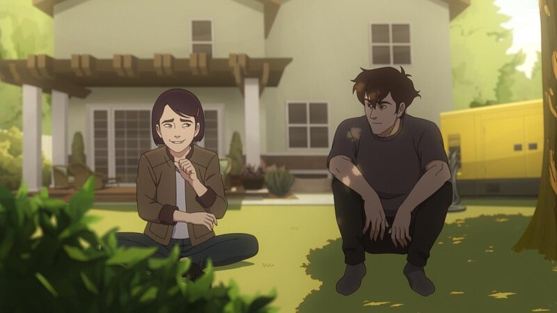Maddie Kim (l.); Caspian (r.) – Bild: 2022 AMC Film Holdings LLC. All Rights Reserved. Lizenzbild frei