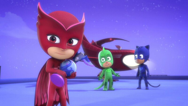 L-R: Owlette, Gekko, Catboy – Bild: The Walt Disney Company Germany