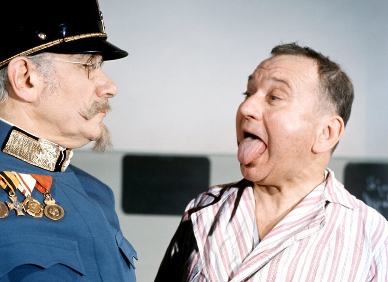 Manfred Inger und Fritz Muliar. – Bild: ORF