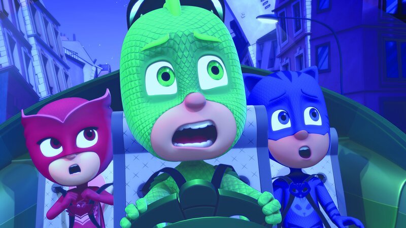 Eulette, Gecko und Catboy – Bild: Disney