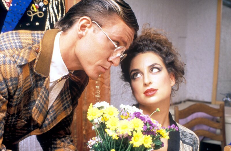 Alfons Haider (Goderhard v. Greifenstein), Isabel Varell (Suzie). – Bild: ORF 2