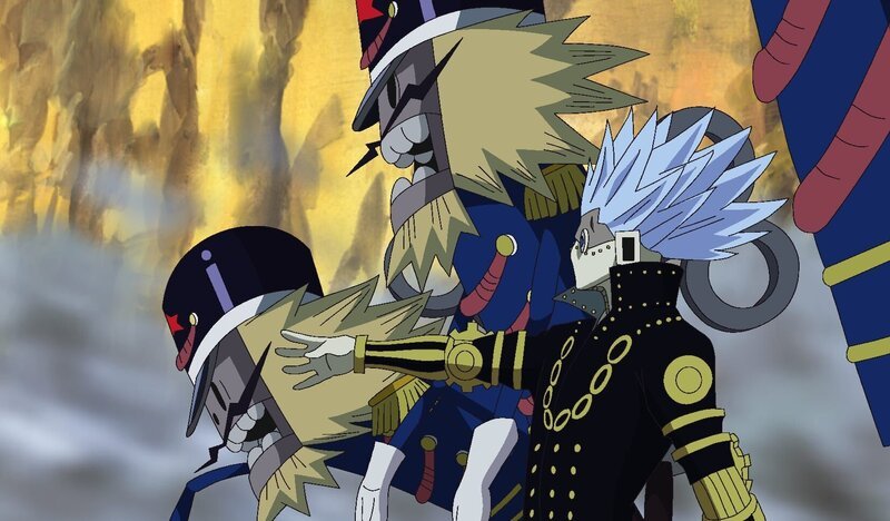 Gladius (r.) – Bild: Eiichiro Oda/​Shueisha, Toei Animation